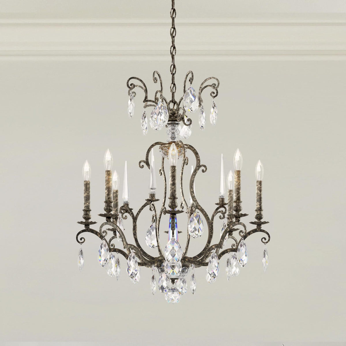 Schonbek Nouveau 32 Inch 8 Light Chandelier Cp484625