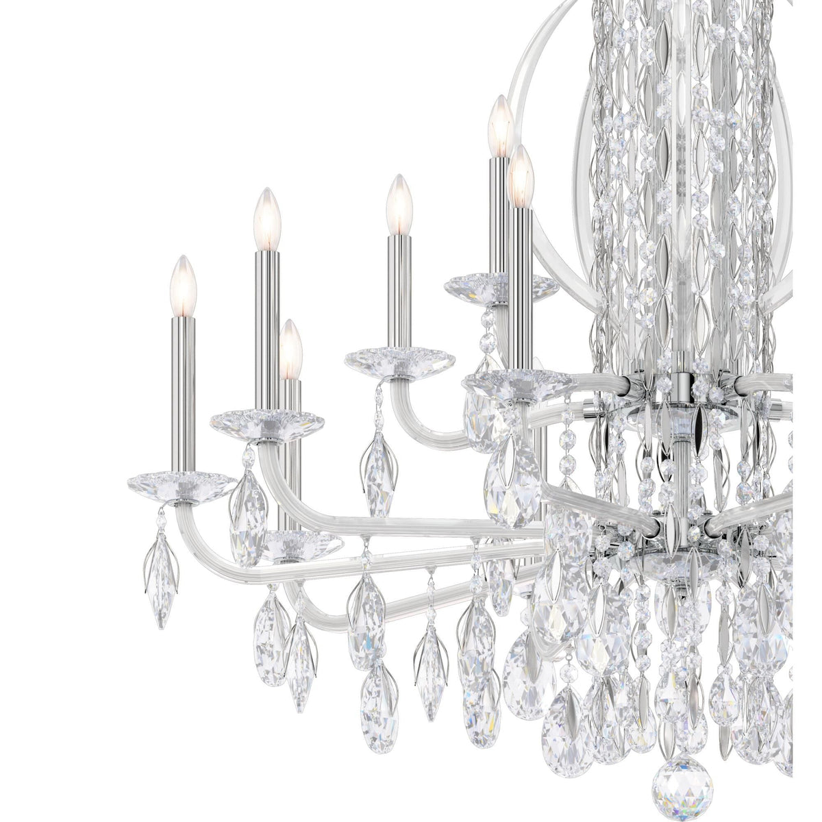 Schonbek Sarella 40 Inch 17 Light Chandelier Cp169986