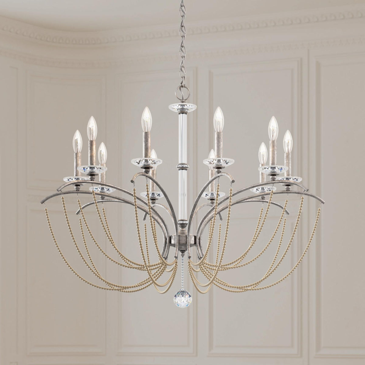 Schonbek Priscilla 10 Light Chandelier Cp527302
