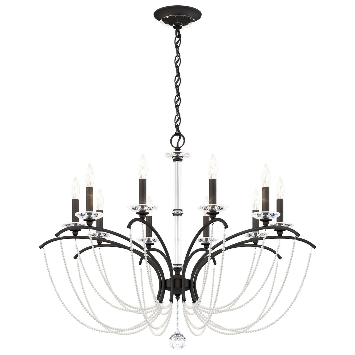 Schonbek Priscilla 10 Light Chandelier Cp527302