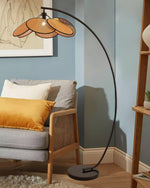 Screen Cannage Floor Lamp 41.3"