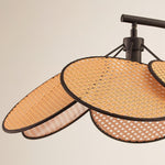 Screen Cannage Floor Lamp 41.3"