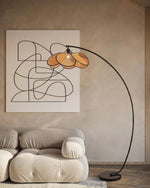 Screen Cannage Floor Lamp 41.3"