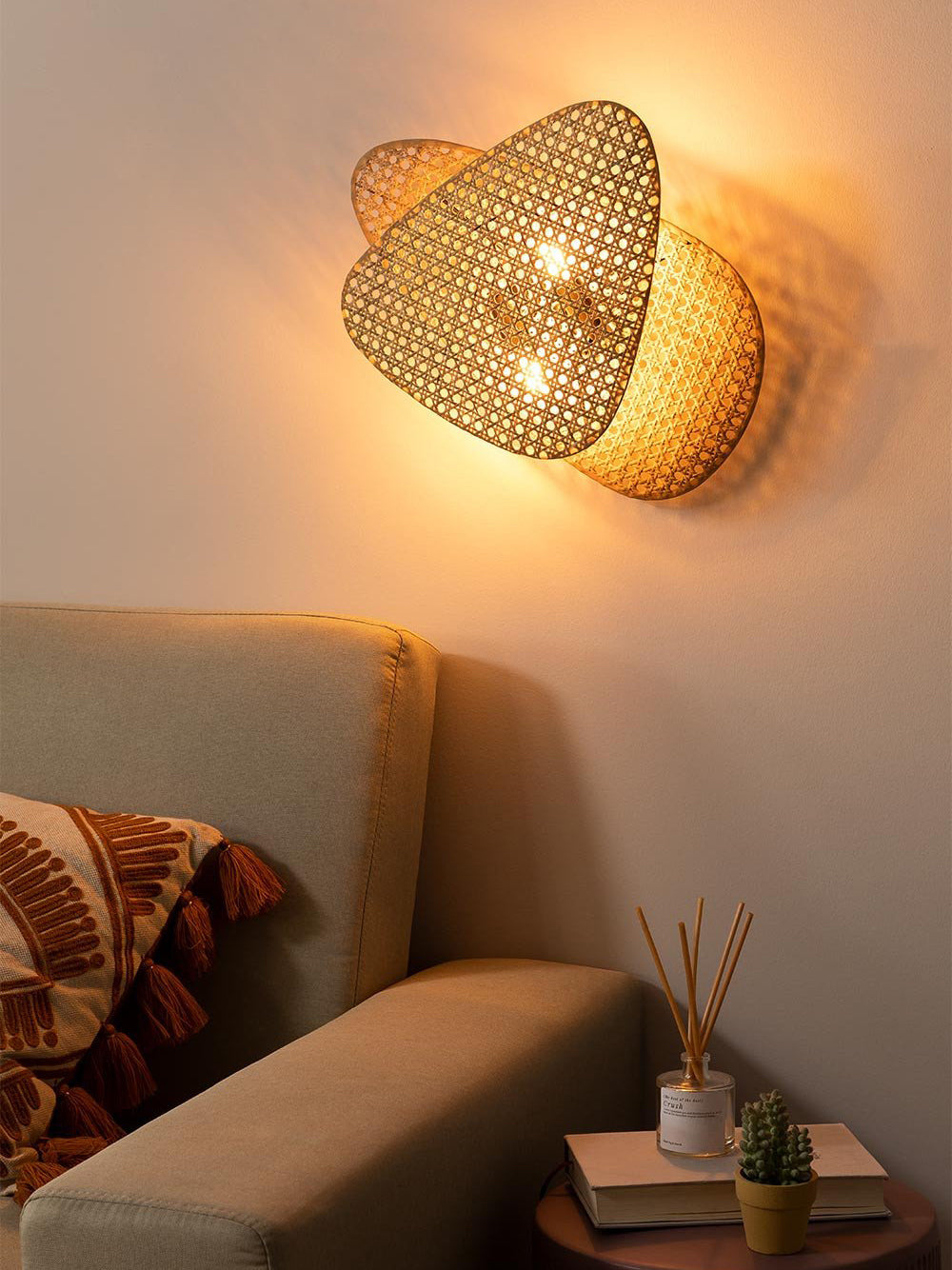 Screen Cannage Sconce