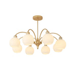 Sculptural Glass Chandelier