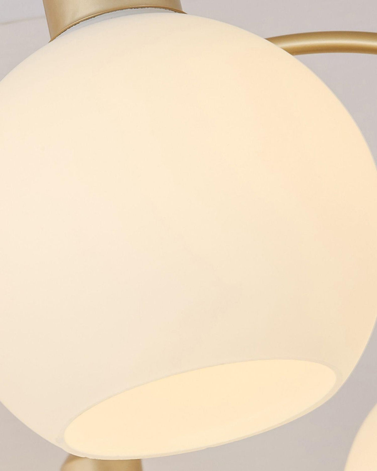 Sculptural Glass Chandelier