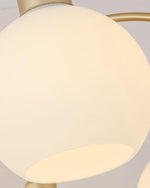 Sculptural Glass Chandelier