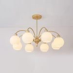 Sculptural Glass Chandelier