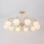 Sculptural Glass Chandelier