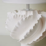 Sculptural Shell Inspired Table Lamp