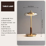 Mushroom Lustre Glass Floor Lamp - Gold Metal Art Design