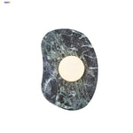 Green Marble Stone LED Wall Sconce Lighting for Bedroom and Hallway