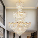 Crystal Duplex Chandelier: Post-Modern Luxury Living Room Club Villa Lighting