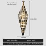 European Duplex Crystal Chandelier for Elegant Luxury Living