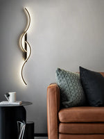 Minimalist Strip Wall Lamp Set for Living Room, TV and Bedroom.