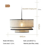 Afralia™ Nordic Wabi Sabi Pendant Lamps Chandelier Lighting Home Decor LED Luminaire