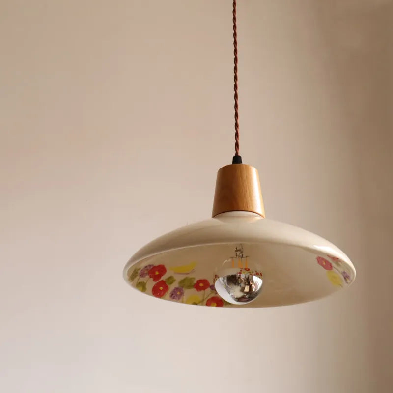 Afralia™ Ceramic LED Pendant Lights Modern Nordic Indoor Hanging Lamp