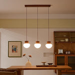 Hemp Rope LED Pendant Light - Nordic Glass Hanging Lamp for Home Decor
