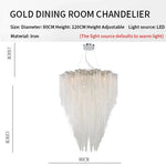 Crystal Tassel Pendant Light: Italian Postmodern Luxury for Bedroom & Restaurant