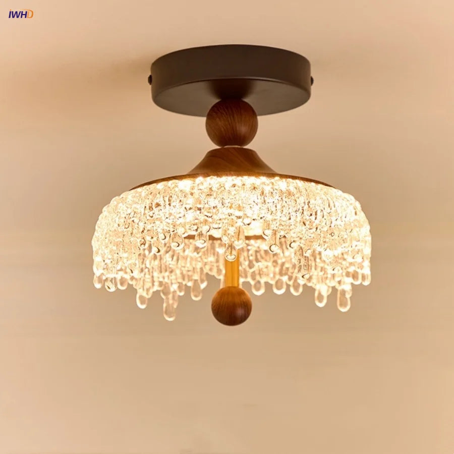 Afralia™ Water Drop Acrylic LED Ceiling Light - Modern Luxury Flush Mount Fixtures