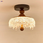 Afralia™ Water Drop Acrylic LED Ceiling Light - Modern Luxury Flush Mount Fixtures