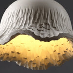 Nodric LED Pendant Lamp Cement & Wood Hanging Light