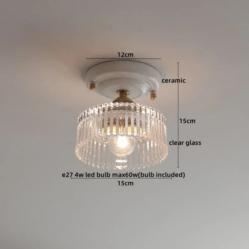 Ceramic LED Ceiling Light for Modern Home Decor & Lighting