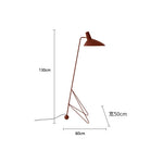 Tripod Floor Lamp Stand for Living Room Bedroom Lighting