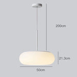 Big Ball Pendant Lamp for Living Room - Nordic Designer Ceiling Light