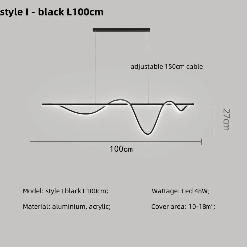 Afralia™ Minimalistic LED Pendant Light for Modern Dining Room Elegance