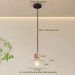Glass LED Pendant Light - Modern Nordic Hanging Lamp for Home and Dining