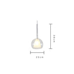 Designer Glass Chandelier Pendant Light for Dining Room Kitchen Loft Home Decor