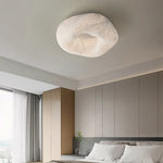 Silk Ceiling Lamp Dimmable Downlight for Bedroom Living Room