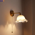 LED Copper Wall Light: Modern Nordic Interior Lamp for Bedroom, Bathroom, and Balcony