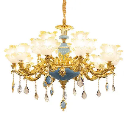 Elegant Crystal Chandelier Living Room Bedroom Lighting