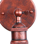 Rustic LED Wall Sconce Industrial Luminaire for Bedroom Foyer Bathroom Mirror