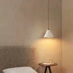 Afralia™ Wood Canopy Pendant Light: Nordic Modern LED Fixture, Adjustable Hang Lamp