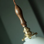 Glass LED Pendant Flower Lampshade for Bedroom & Living Room Decor