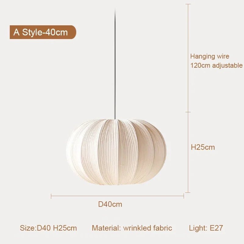 Fabric LED Pendant Lights Bar Chandelier Dining Room Decor Lighting