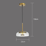 Glass Pendant Lamp Ceiling Hanging Light - Danish Designer Stylish Suspension