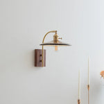 Amber Glass LED Wall Lamp for Modern Nordic Home Decor