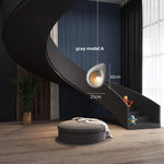 Wabi-sabi Resin Pendant Chandelier | Nordic Villa Stair Decor Droplight