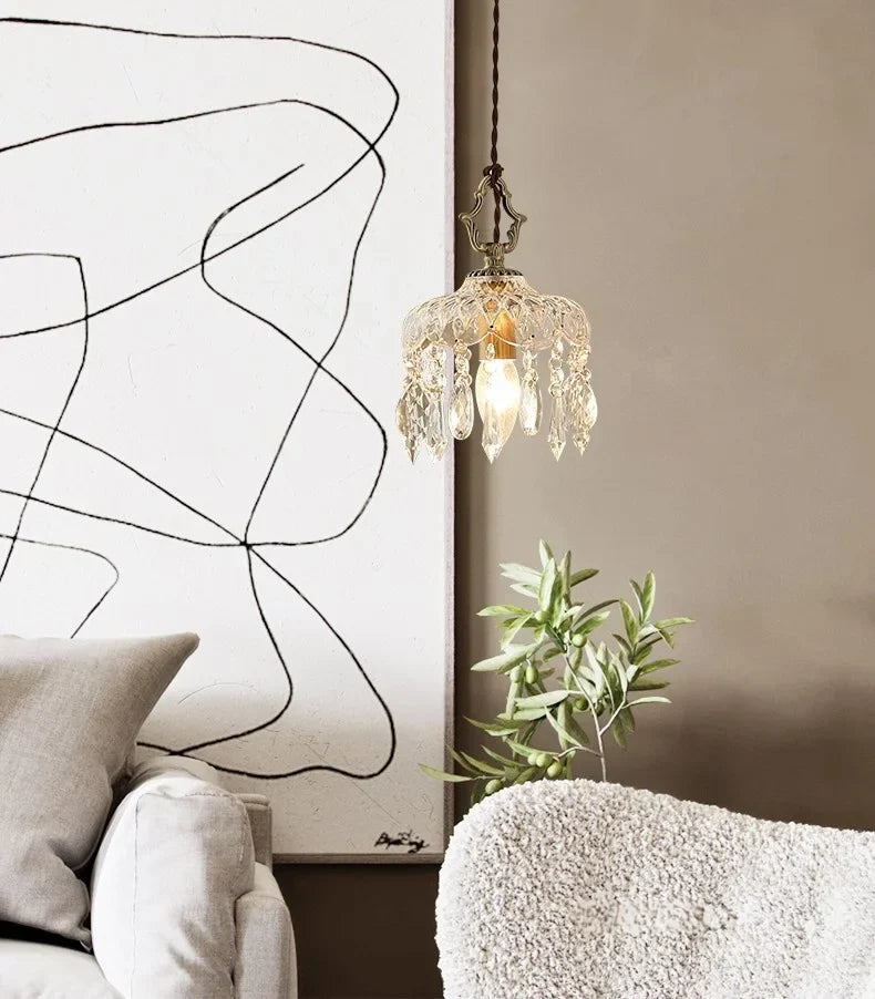 Crystal LED Ceiling Light - Modern Style for Bedroom, Living, Dining Room