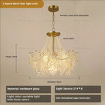 Crystal Chandelier Light: French Modern Luxury for Living Room, Dining Room, Bedroom