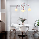Glass Pendant Chandelier for Living Dining Room Suspension Lamp
