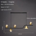 Glass Pendant Chandelier Nordic Ceiling Hanging Lamp - Kitchen Island Suspension Light