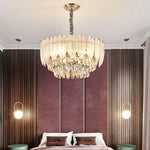 Luxury Crystal Chandelier: Modern Elegance for Living Room, Hall, Restaurant Lighting