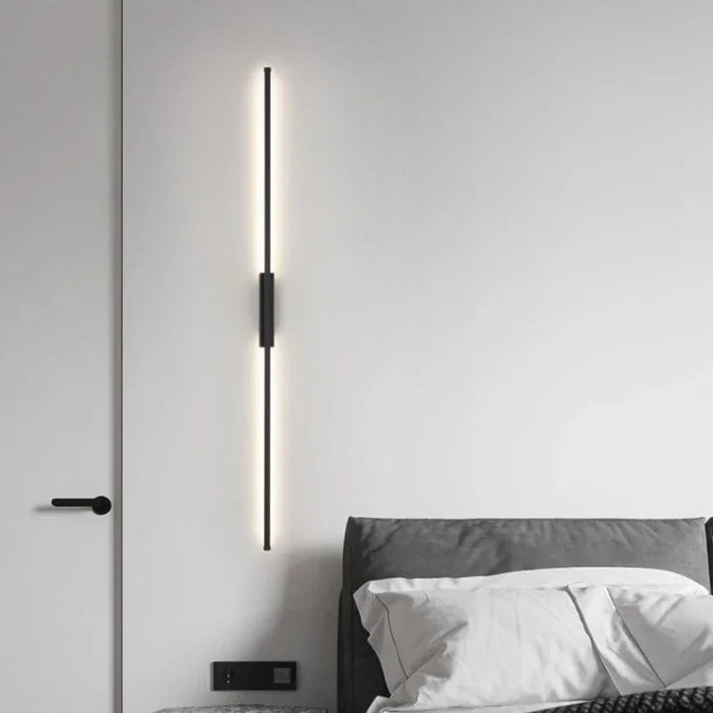 Nordic Slim LED Wall Sconces for Bedroom & Living Room