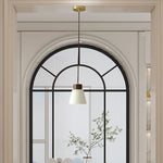 Ceramic LED Pendant Light Fixture for Home Decor Minimalism Hanging Lamp