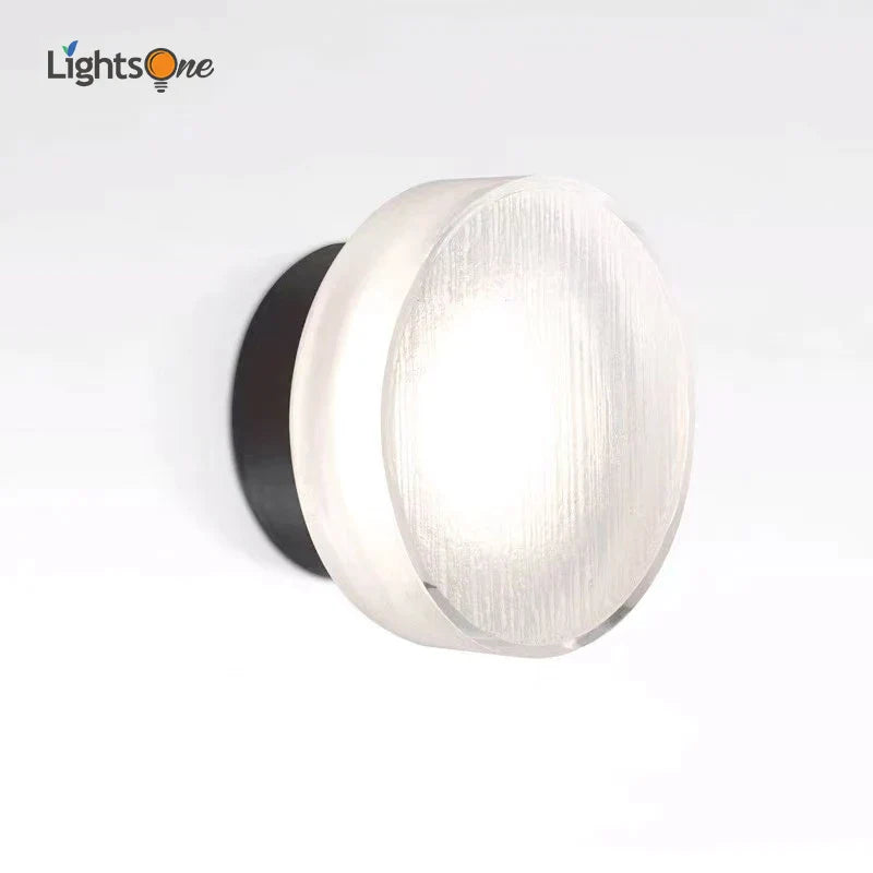 Light Luxury Wall Lamp for Corridor, Bathroom, and Porch